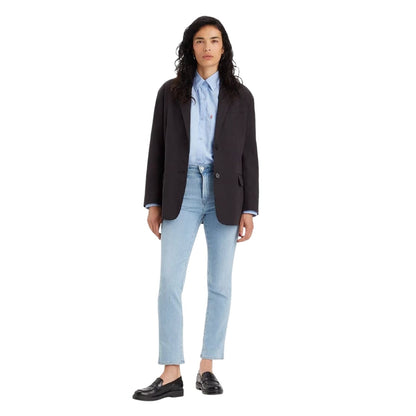 Soho Azure Mood - Side - Levis Mens High Rise Straight Leg Jeans
