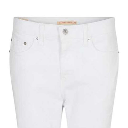 Western White - Side - Levis Mens High Rise Straight Leg Jeans