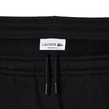 Black - Side - Lacoste Mens Woven Joggers