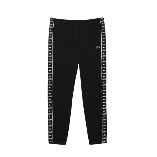Black - Front - Lacoste Mens Woven Joggers