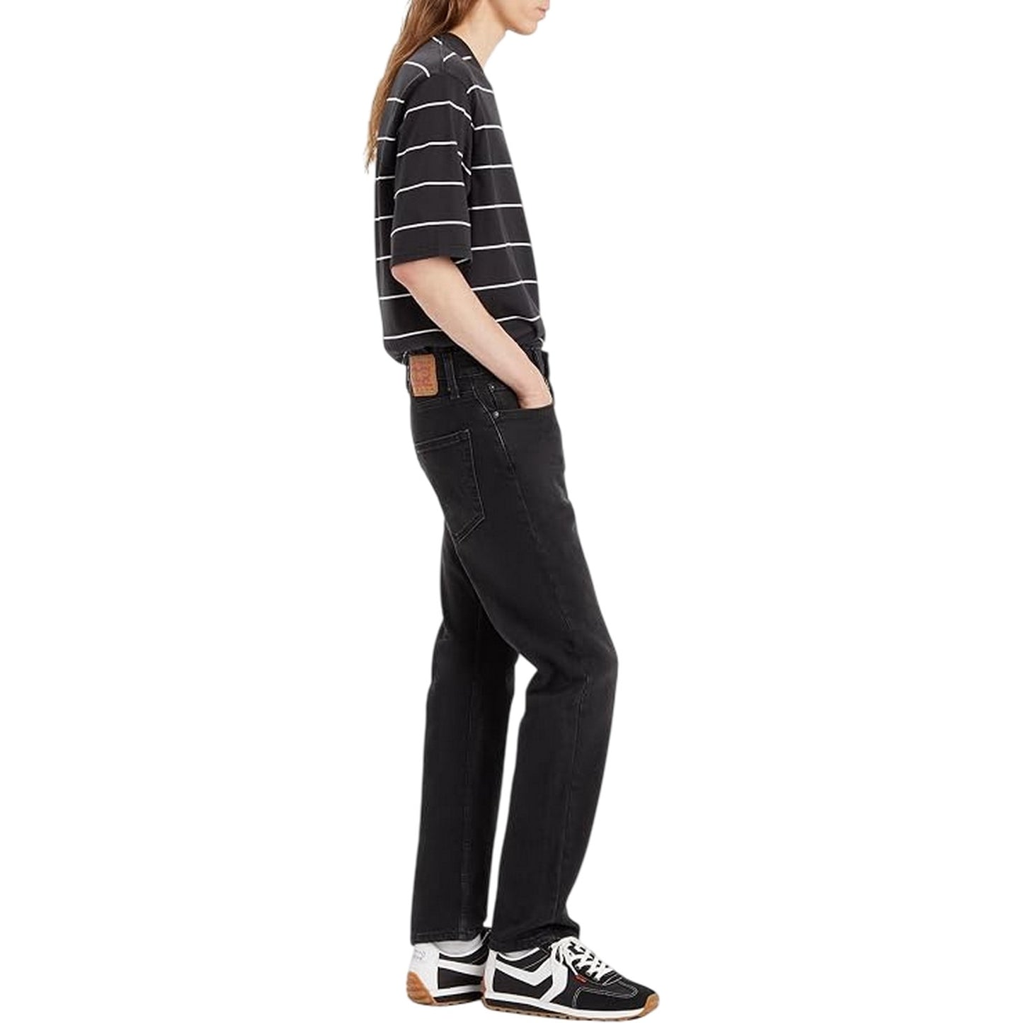 1st Impressions - Side - Levis Mens 502 Cotton Blend Slim Jeans