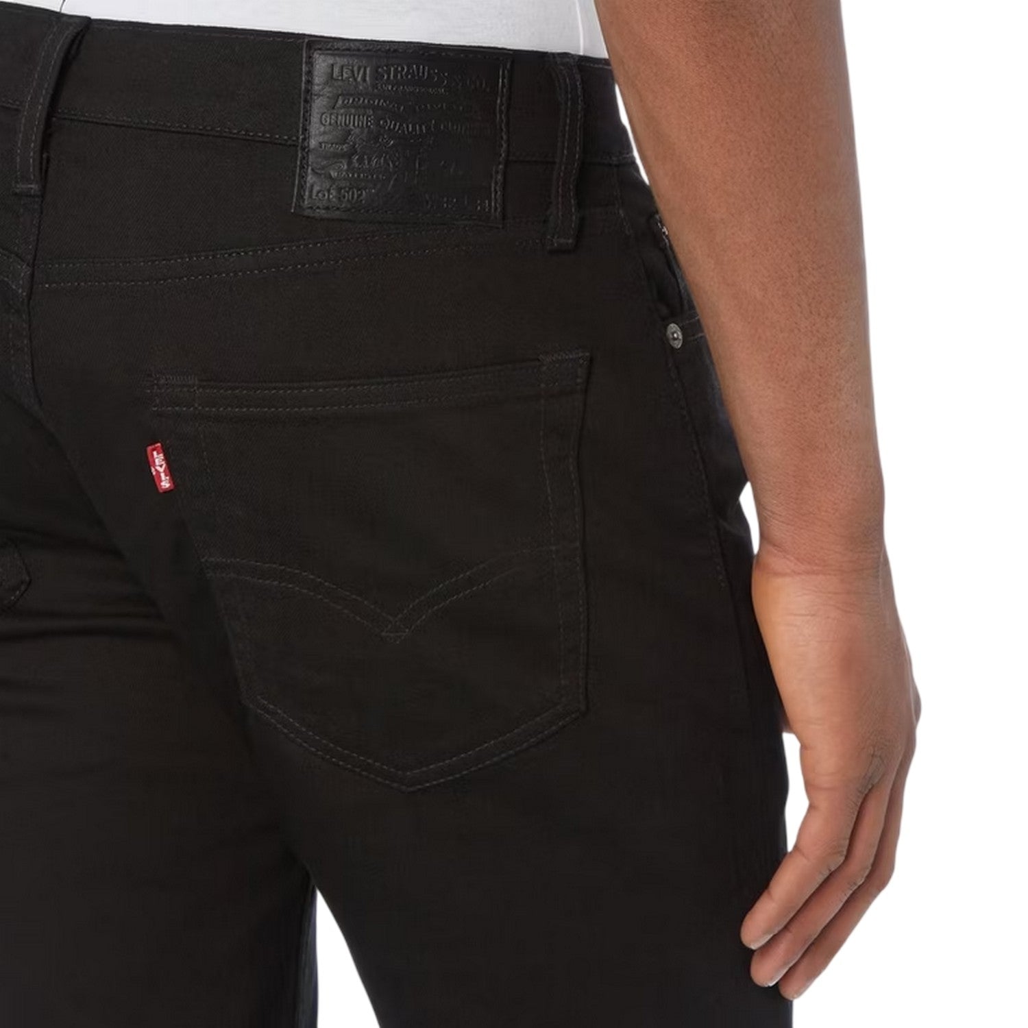 Nightshine - Side - Levis Mens 502 Cotton Blend Slim Jeans