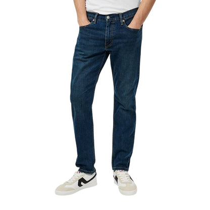 Panda - Side - Levis Mens 502 Cotton Blend Slim Jeans