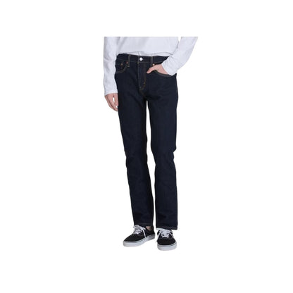 AMA Rinsey - Front - Levis Mens 502 Cotton Blend Slim Jeans