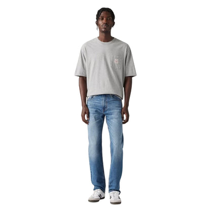Come Closer - Front - Levis Mens 502 Cotton Blend Slim Jeans