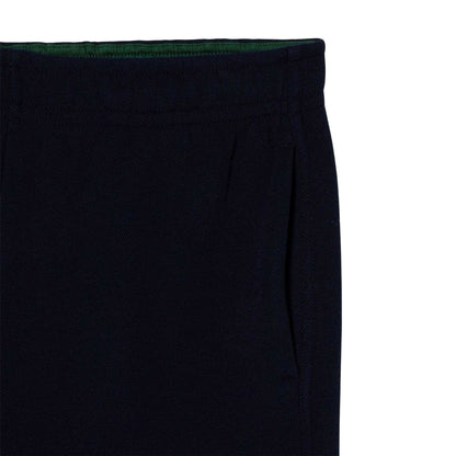 Navy Blue - Side - Lacoste Womens-Ladies Woven Relaxed Fit Joggers