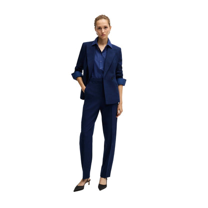 Blue - Lifestyle - Boss Womens-Ladies Jia Formal Blazer