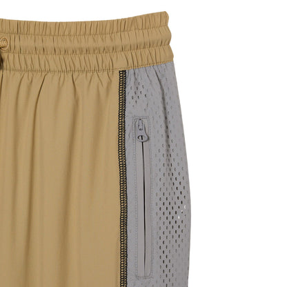 Cement - Side - Lacoste Womens-Ladies Colour Block Joggers