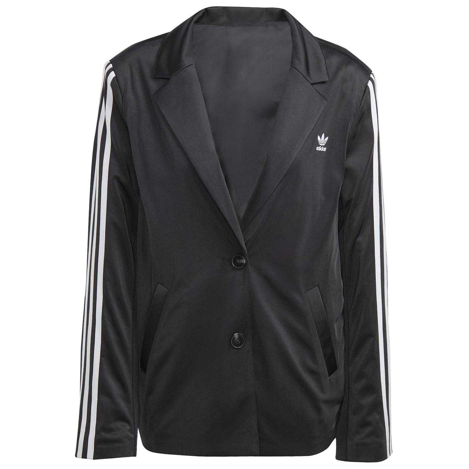 Black - Front - Adidas Womens-Ladies Blazer