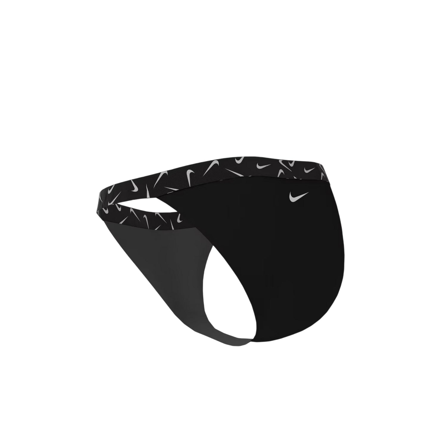 Black - Back - Nike Womens-Ladies Logo Bikini Bottoms
