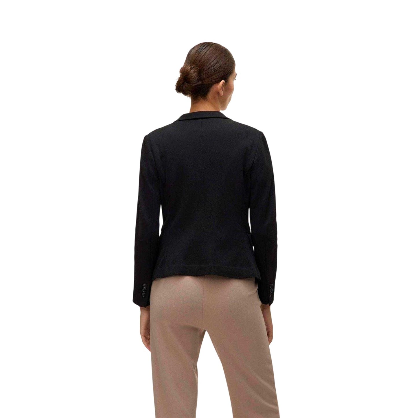 Black - Back - Vero Moda Womens-Ladies Julia Tailored Long-Sleeved Blazer