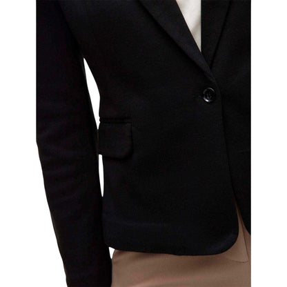 Black - Side - Vero Moda Womens-Ladies Julia Tailored Long-Sleeved Blazer