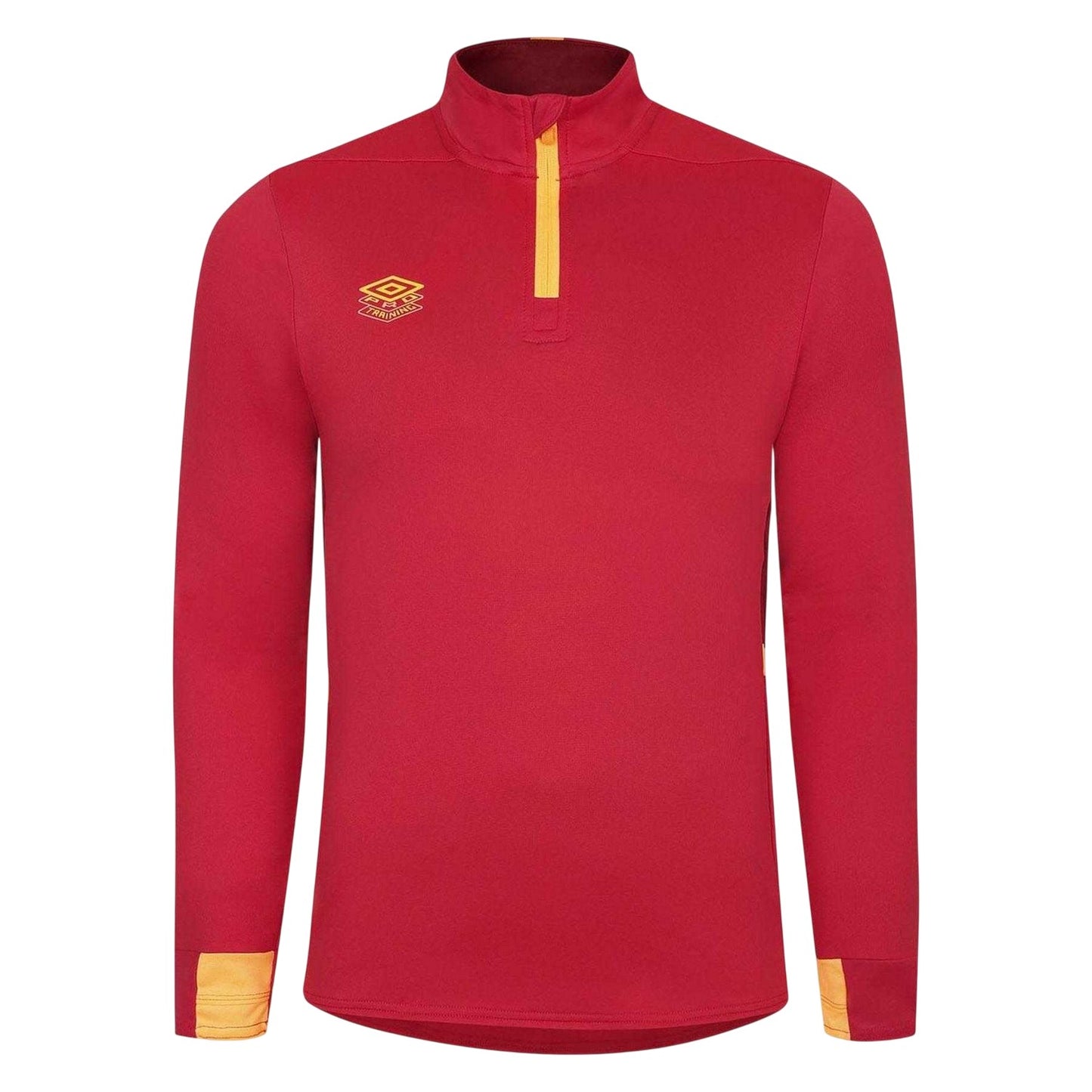 Red - Front - Umbro Mens Pro Training Midlayer