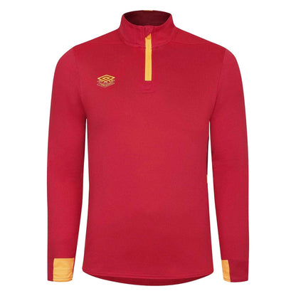 Red - Front - Umbro Mens Pro Training Midlayer
