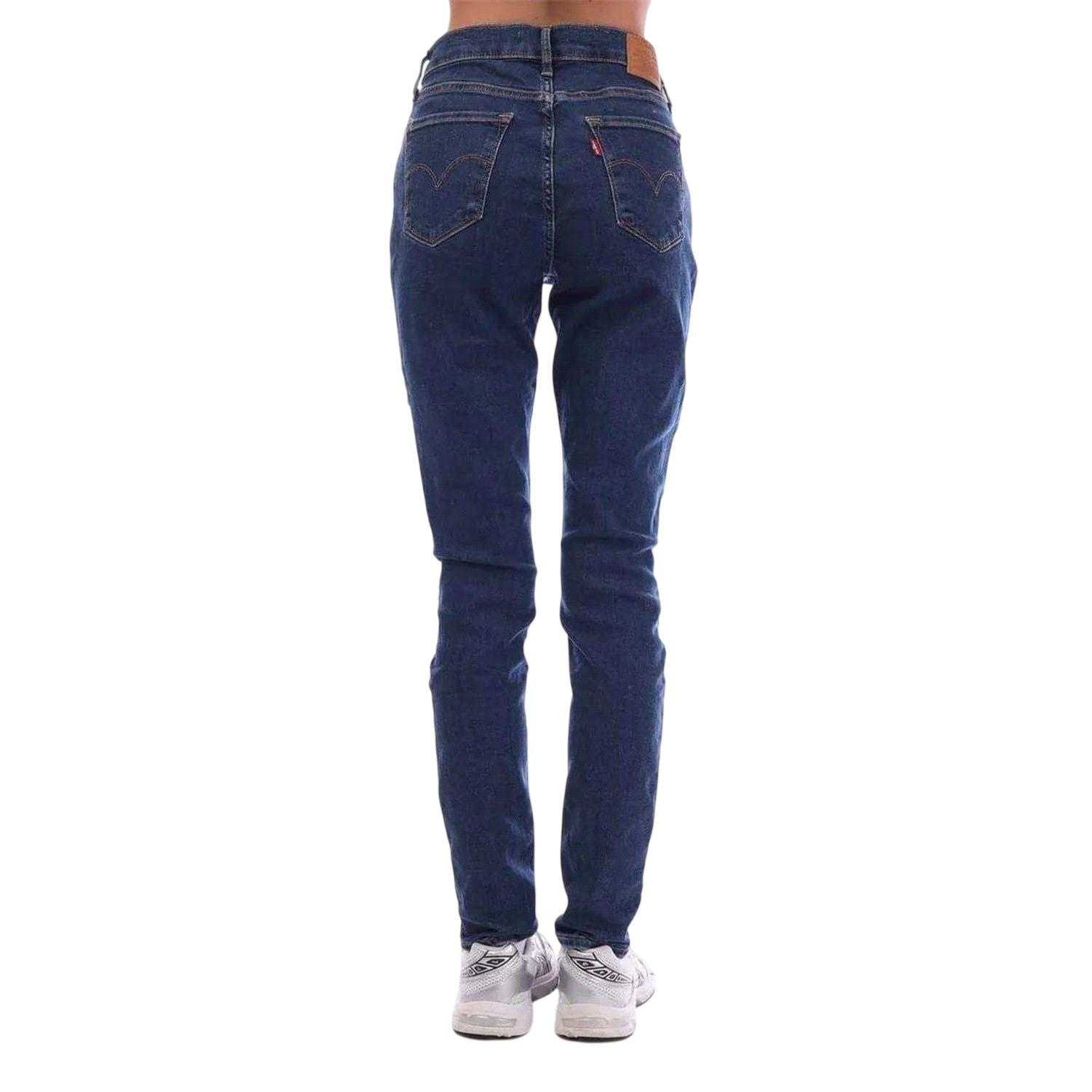 Light Stonewash - Back - Levis Womens-Ladies Denim Skinny Jeans