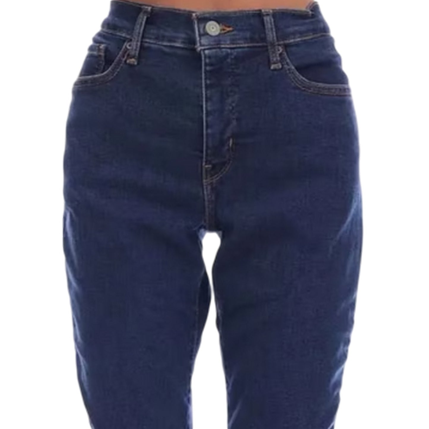 Light Stonewash - Side - Levis Womens-Ladies Denim Skinny Jeans