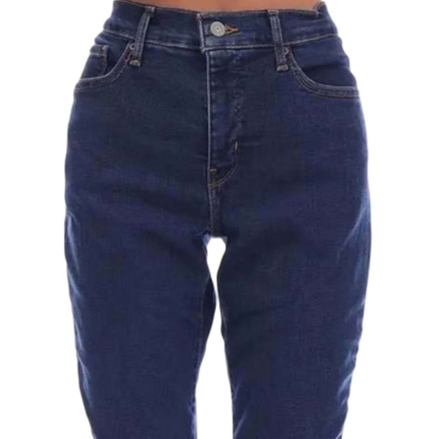 Light Stonewash - Side - Levis Womens-Ladies Denim Skinny Jeans