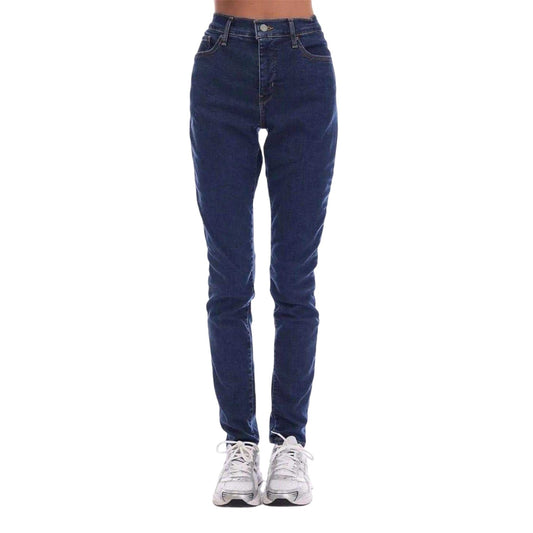 Light Stonewash - Front - Levis Womens-Ladies Denim Skinny Jeans