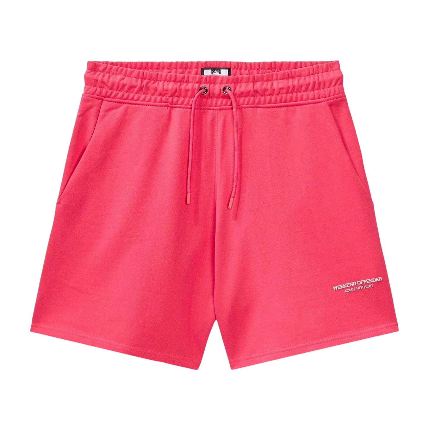Pink - Front - Weekend Offender Mens Mytros Loose Fit Shorts