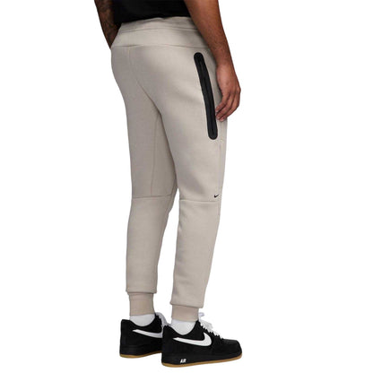 Cream - Back - Nike Mens Tech Fleece Joggers