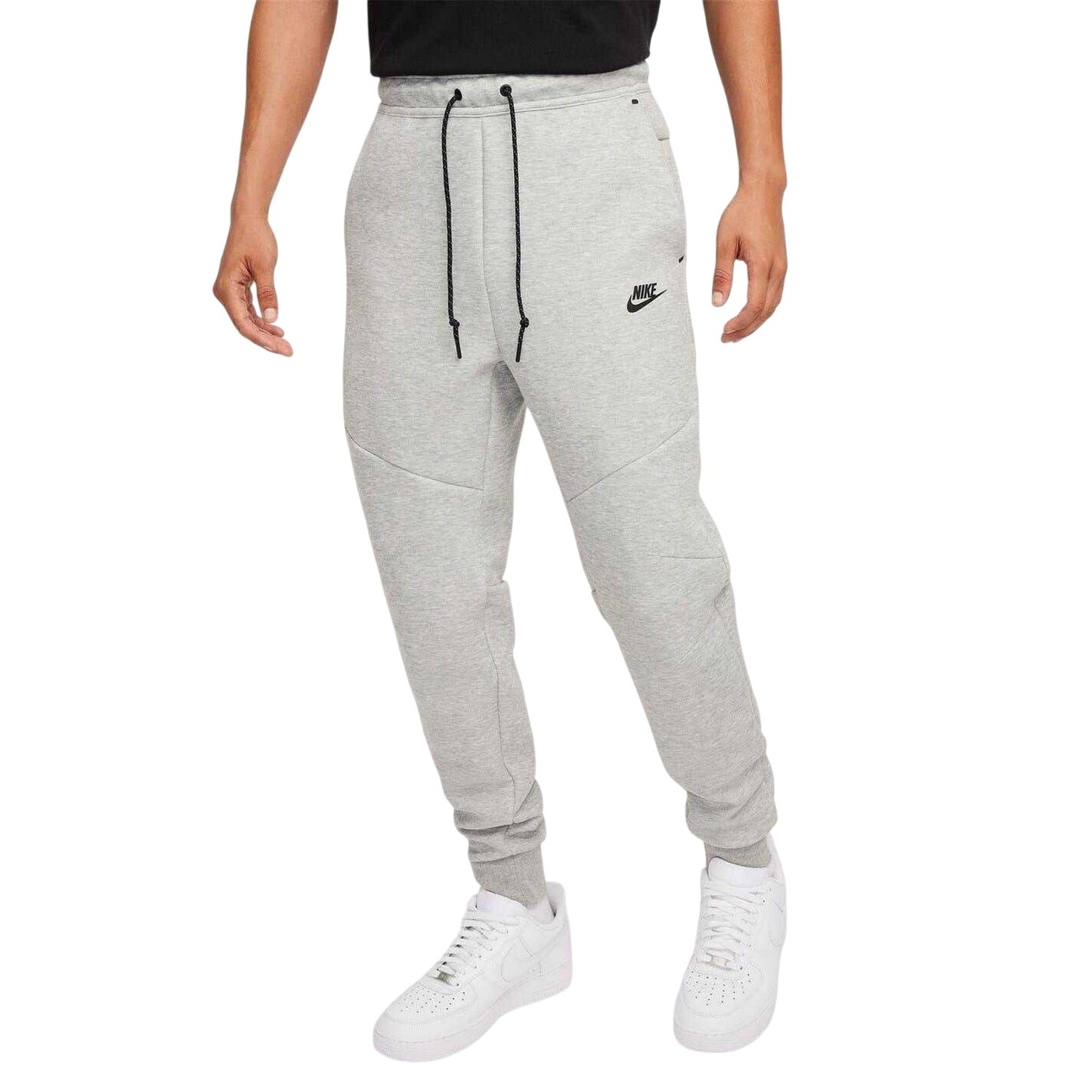 Grey Heather - Front - Nike Mens Tech Fleece Joggers