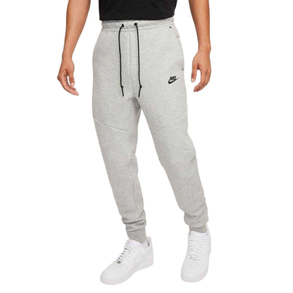 Grey Heather - Front - Nike Mens Tech Fleece Joggers