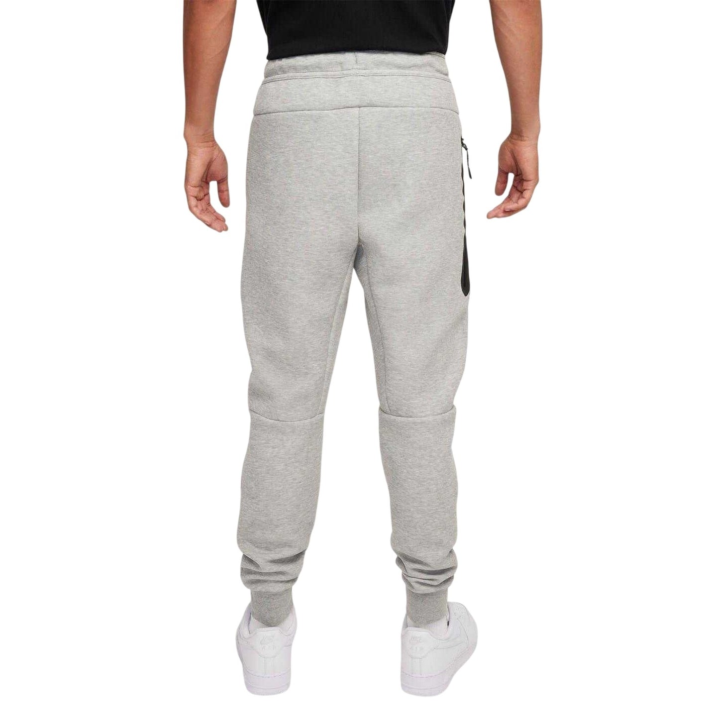 Grey Heather - Back - Nike Mens Tech Fleece Joggers