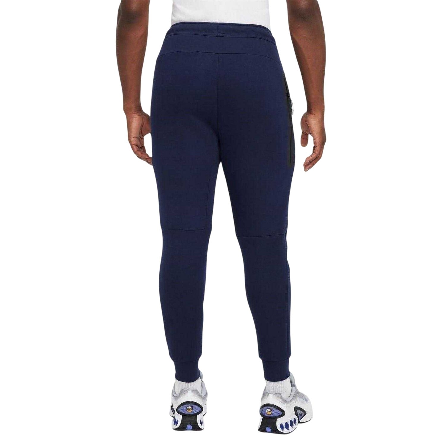 Obsidian Blue-Black - Back - Nike Mens Tech Fleece Joggers