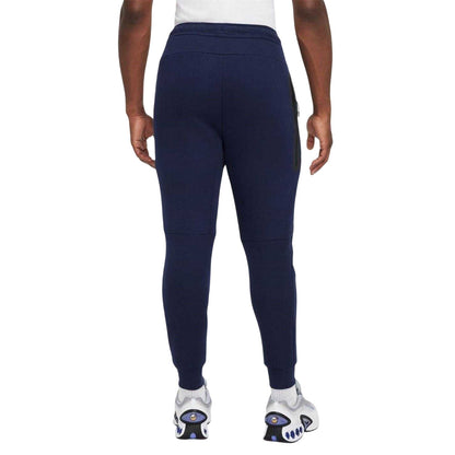 Obsidian Blue-Black - Back - Nike Mens Tech Fleece Joggers