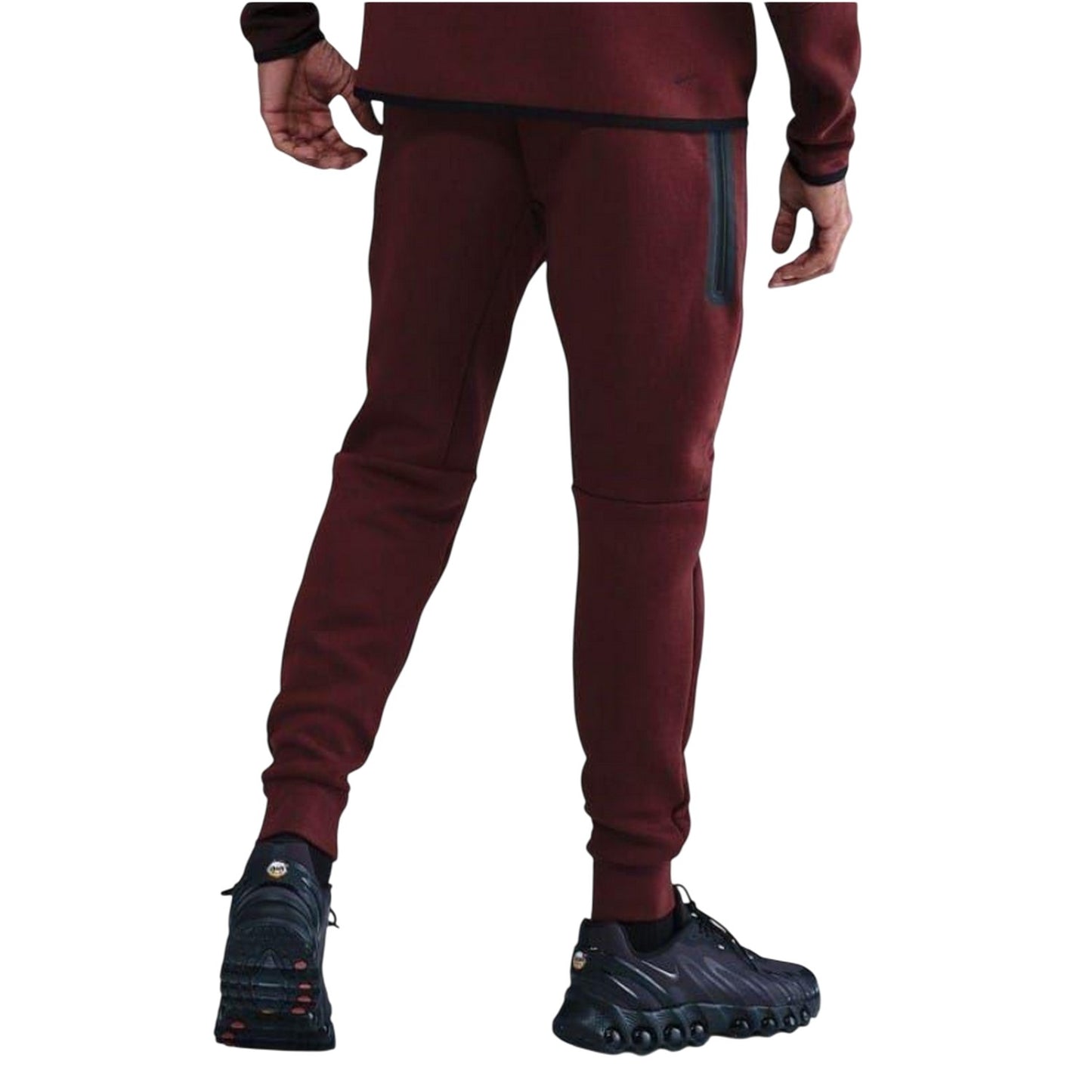 Team Red - Back - Nike Mens Tech Fleece Joggers