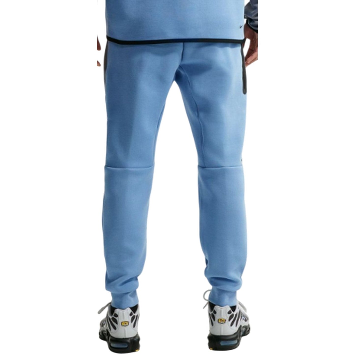 Blue Grey - Back - Nike Mens Tech Fleece Joggers