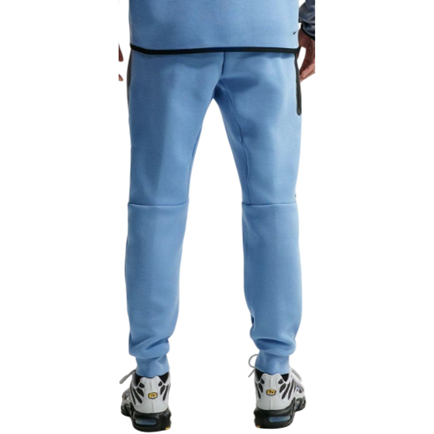 Blue Grey - Back - Nike Mens Tech Fleece Joggers