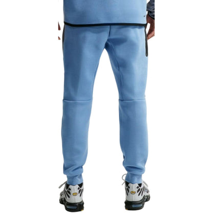 Blue Grey - Back - Nike Mens Tech Fleece Joggers