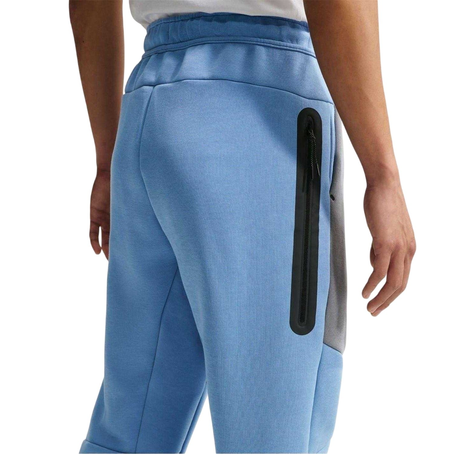 Blue Grey - Side - Nike Mens Tech Fleece Joggers