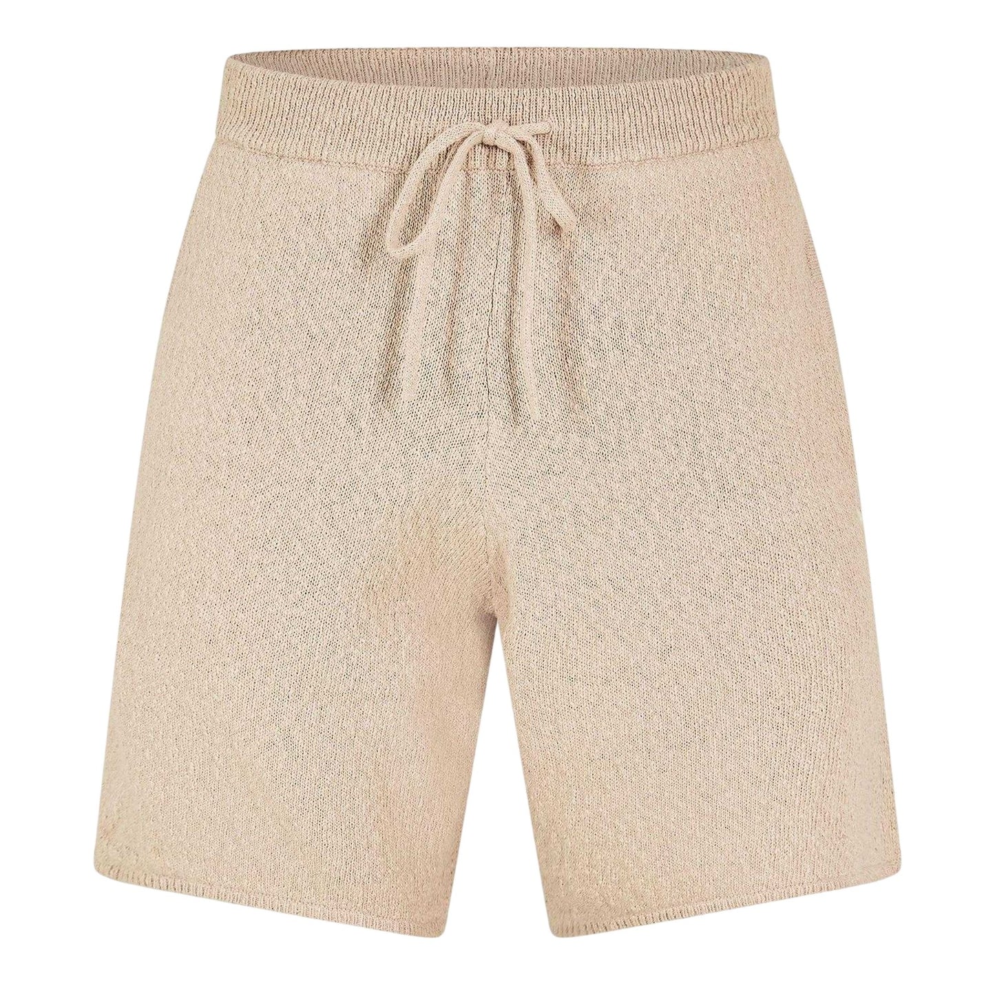 Beige - Front - Jack Wills Mens Knitted Shorts