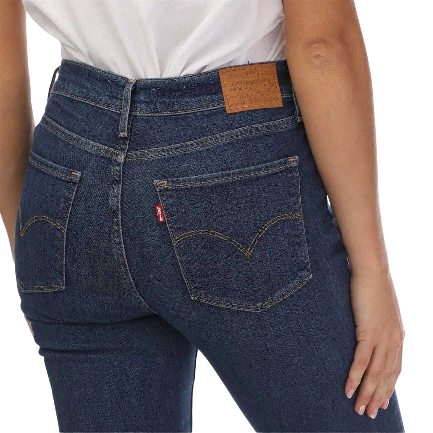 Nonstop - Lifestyle - Levis Womens-Ladies Denim High Rise Straight Leg Jeans