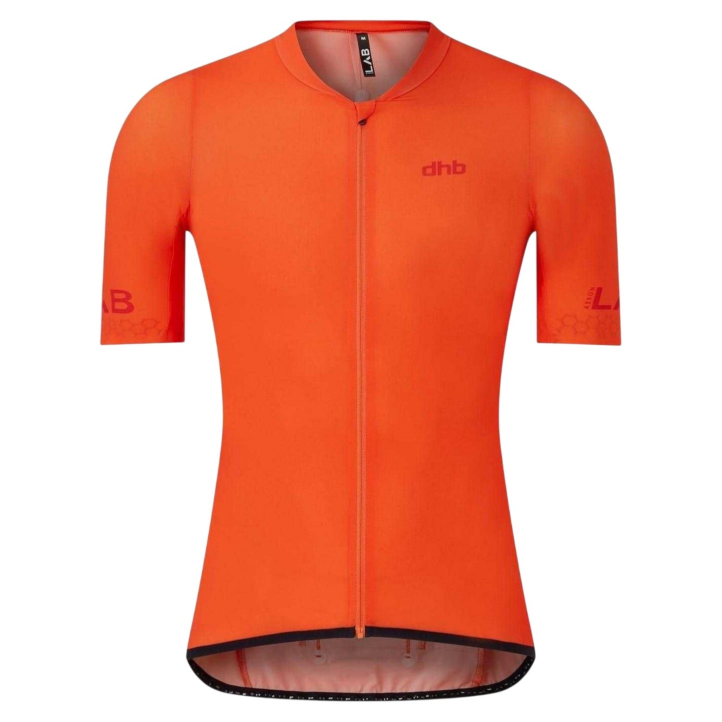 Orange - Front - dhb Mens Aeron Short-Sleeved Cycling Jersey