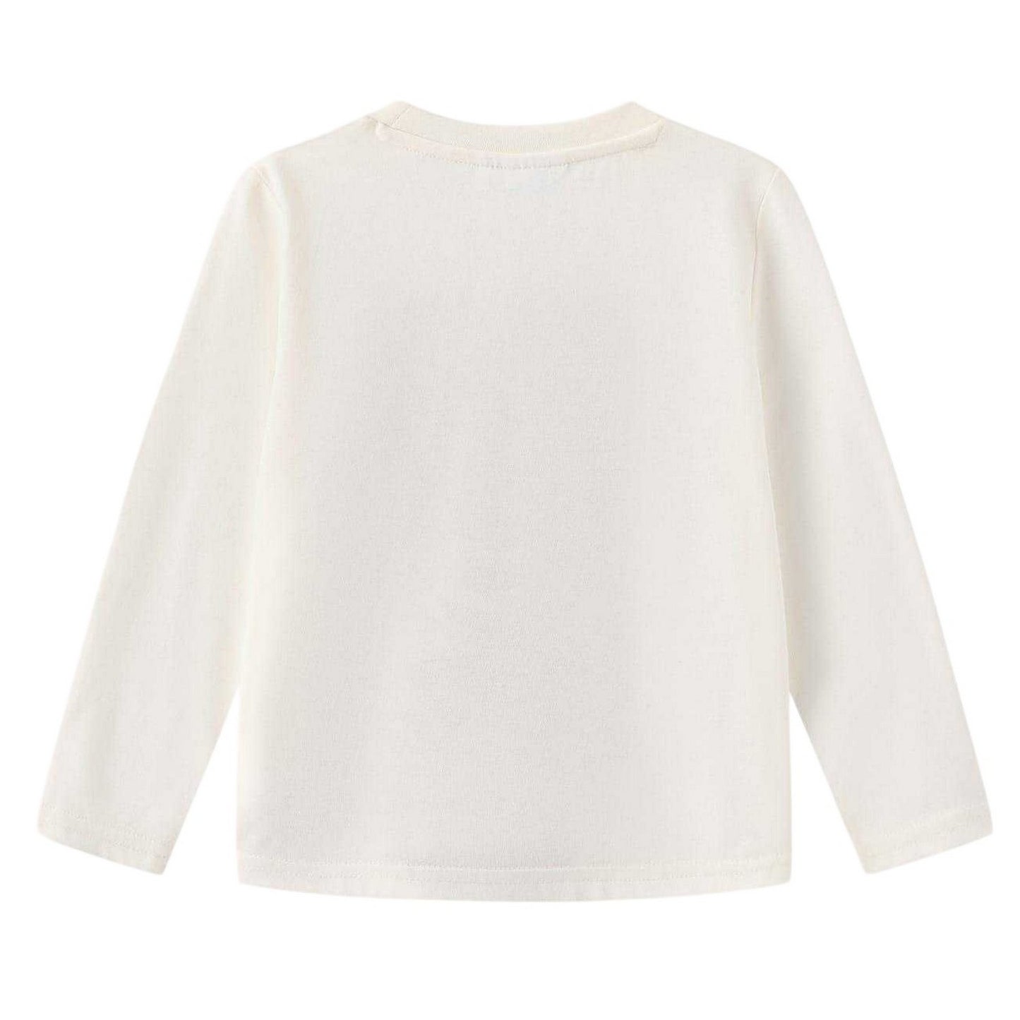Off White - Back - Disney Childrens-Kids Minnie Mouse Big Smile T-Shirt