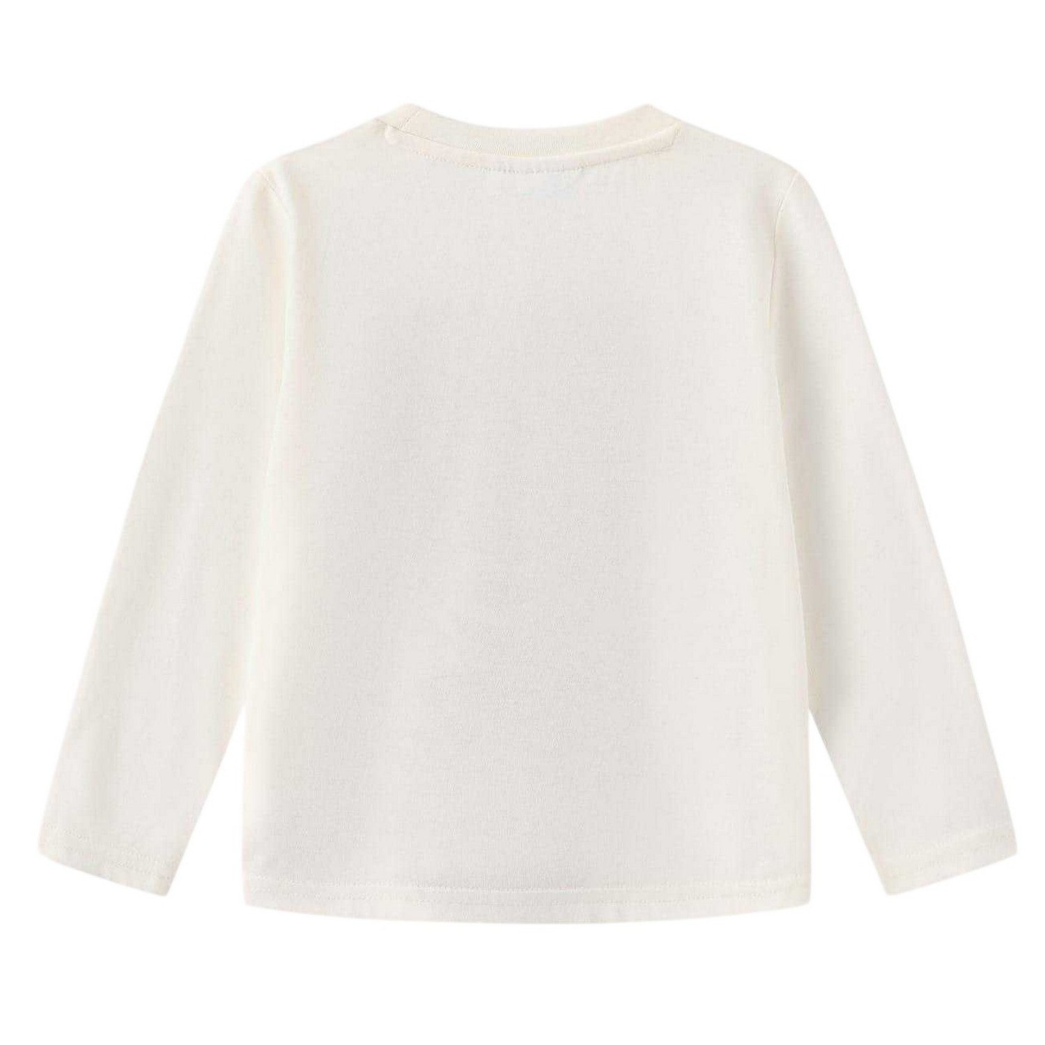 Off White - Back - Disney Childrens-Kids Minnie Mouse Big Smile T-Shirt