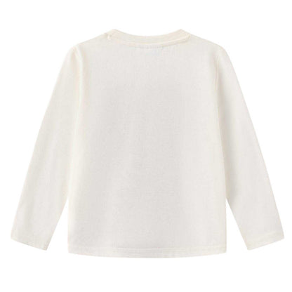 Off White - Back - Disney Childrens-Kids Minnie Mouse Big Smile T-Shirt