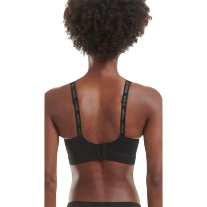 Black - Back - Adidas Womens-Ladies Seamless Sports Bra