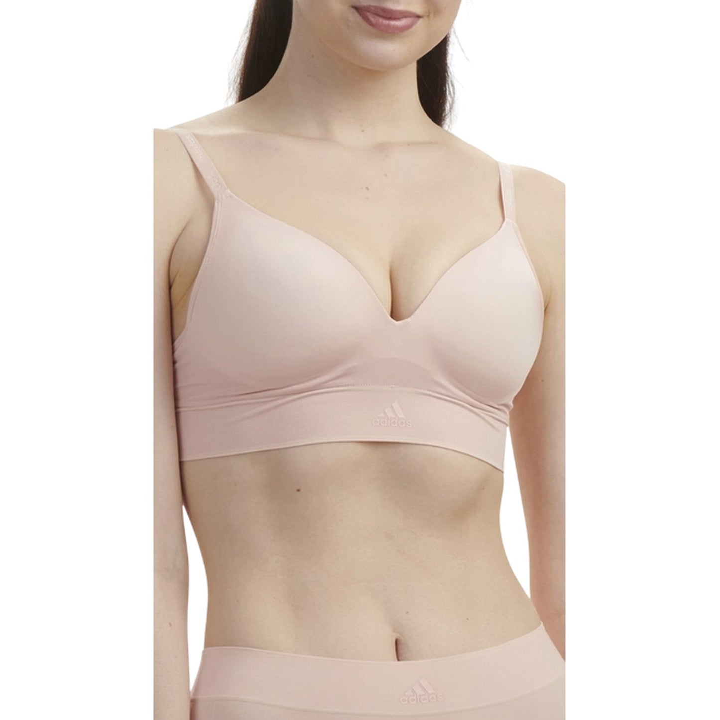 Peach Whip - Lifestyle - Adidas Womens-Ladies Polyamide Sports Bra