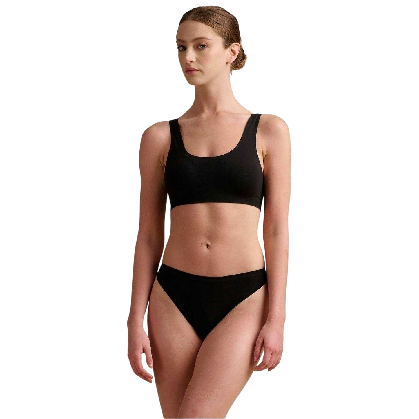 Black - Lifestyle - Wolford Womens-Ladies Plain Thong (Pack of 2)