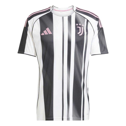 White - Front - Adidas Mens 2025-2026 Juventus FC Football Jersey
