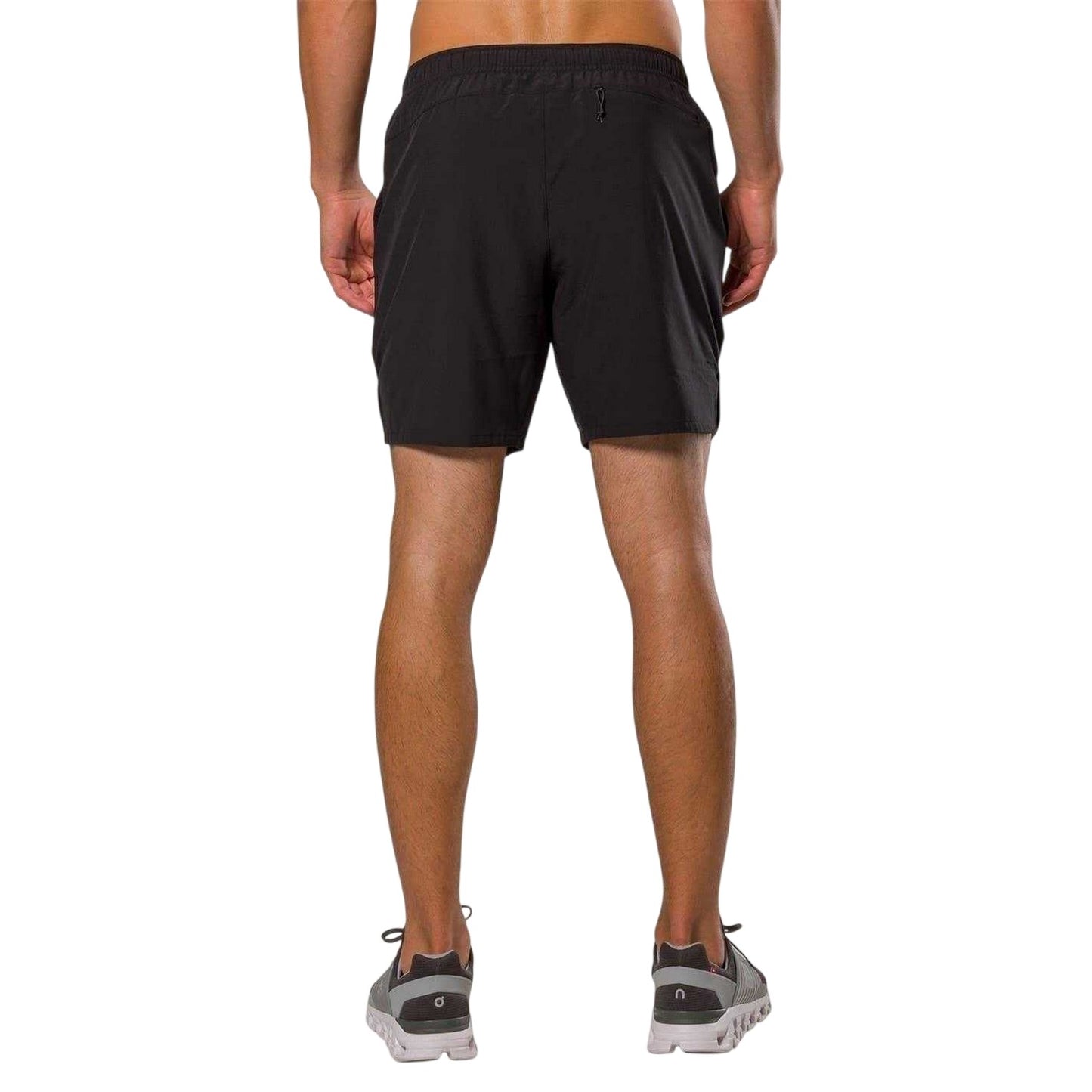 Black - Back - Nathan Mens Running Shorts