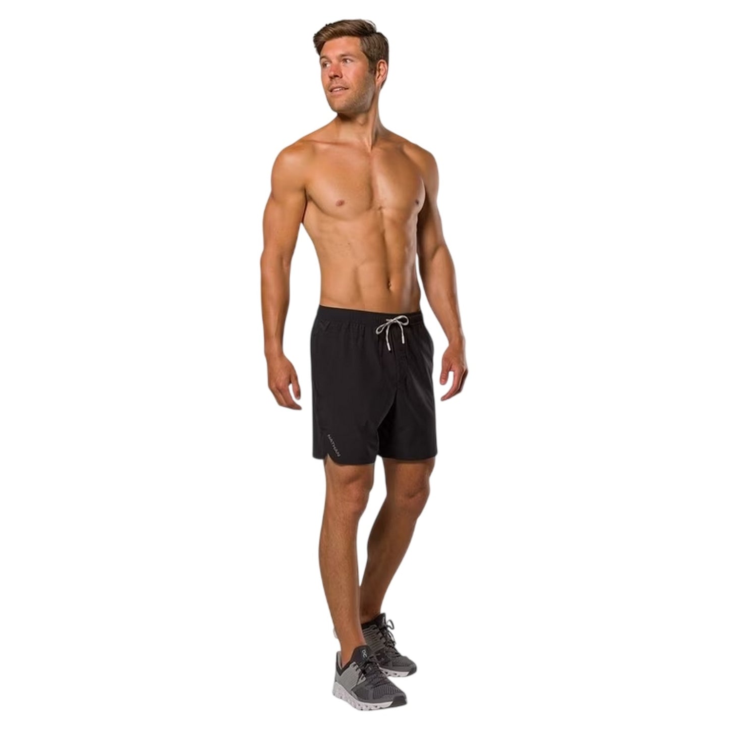 Black - Lifestyle - Nathan Mens Running Shorts