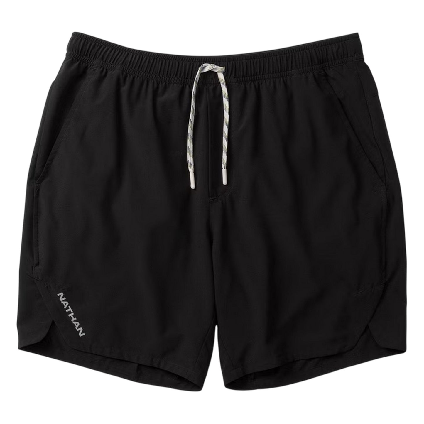 Black - Front - Nathan Mens Running Shorts