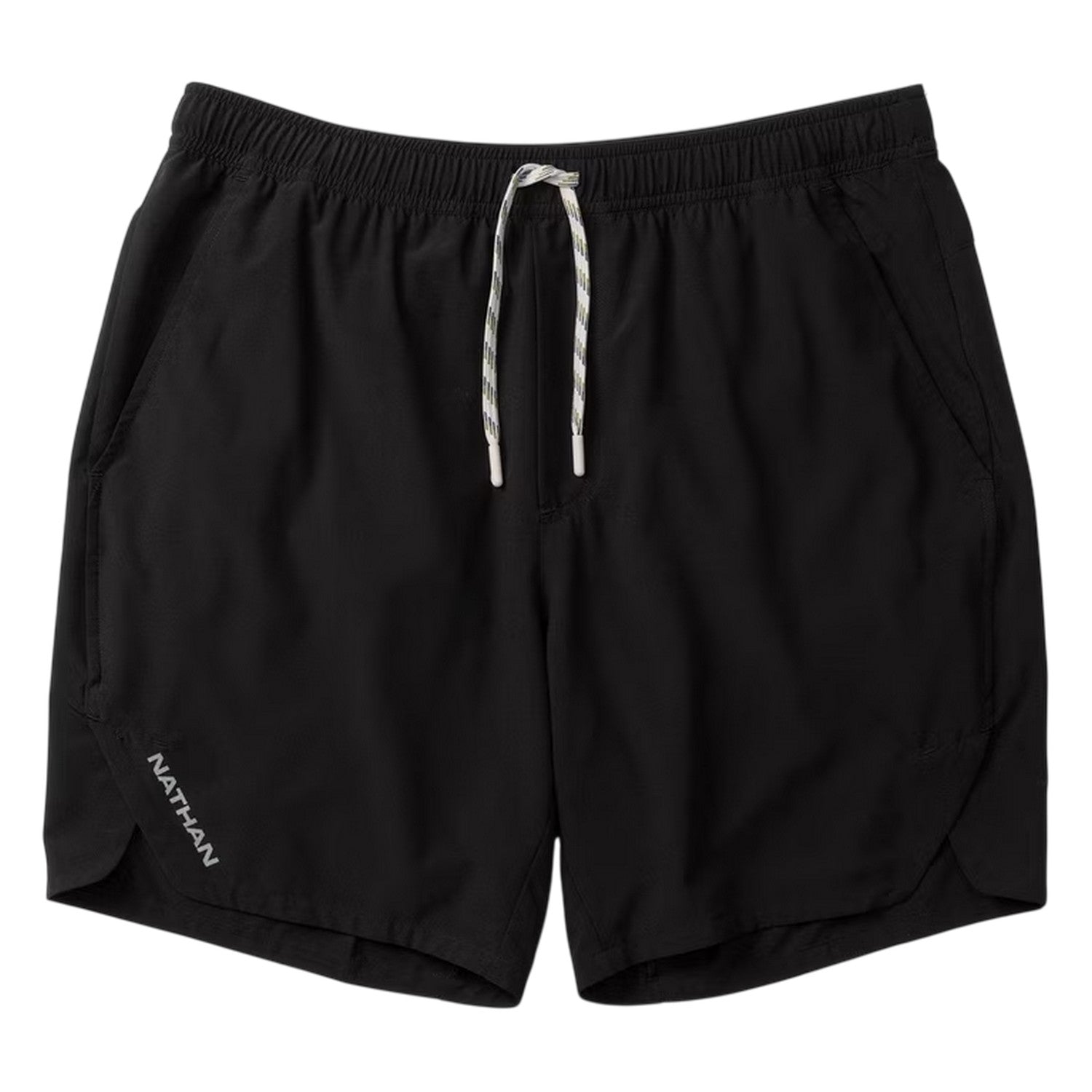 Black - Front - Nathan Mens Running Shorts