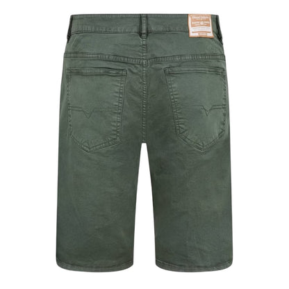 Green - Back - Diesel Mens Fleece Shorts