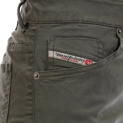 Green - Lifestyle - Diesel Mens Fleece Shorts